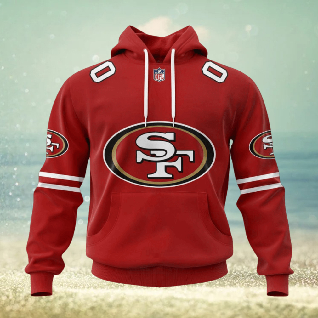 NFL San Francisco 49ers 2024 Personalized Name And Number Hoodie NFL San Francisco 49ers 2024 Personalized Name And Number Hoodie