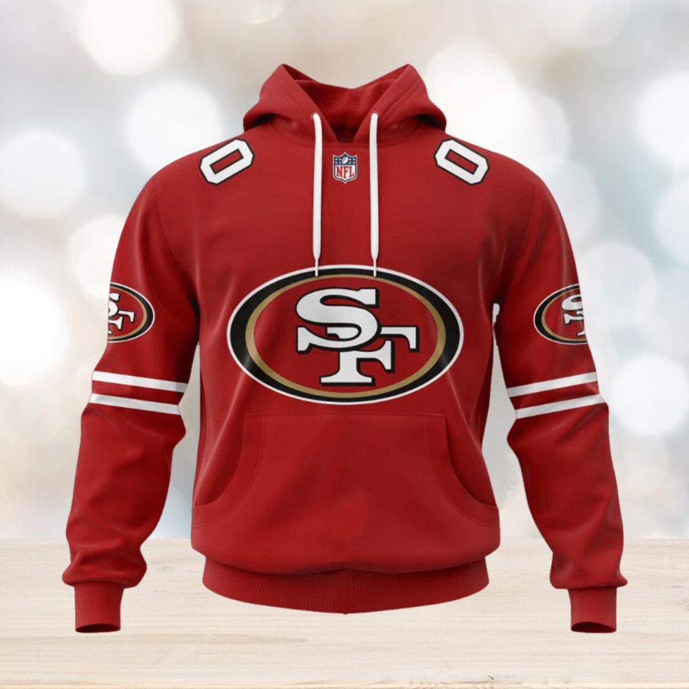 NFL San Francisco 49ers 2024 Personalized Name And Number Hoodie Limotees   NFL San Francisco 49ers 2024 Personalized Name And Number Hoodie1 