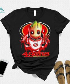 NFL San Francisco 49ers Baby Groot shirt