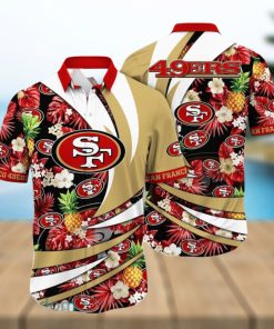 NFL San Francisco 49ers Hawaii Shirt Flower Tropical Style Hawaiian Prints