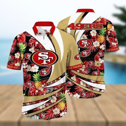 NFL San Francisco 49ers Hawaii Shirt Flower Tropical Style Hawaiian Prints