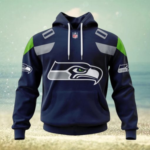 NFL Seattle Seahawks 2024 Personalized Name And Number Hoodie