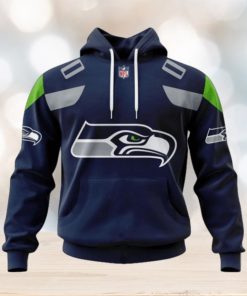 NFL Seattle Seahawks 2024 Personalized Name And Number Hoodie