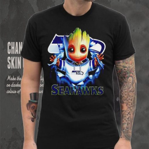 NFL Seattle Seahawks Baby Groot shirt