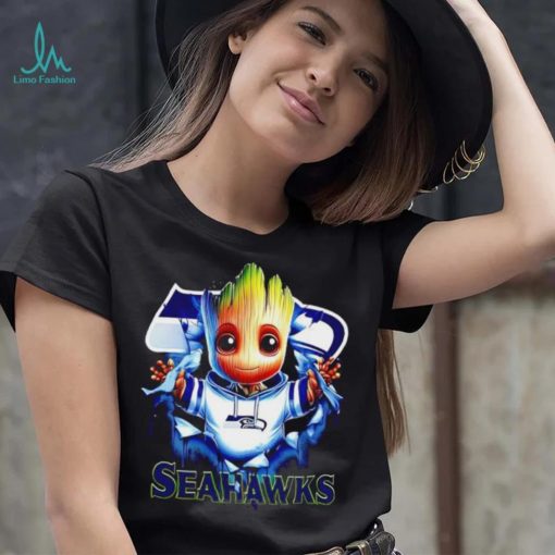 NFL Seattle Seahawks Baby Groot shirt