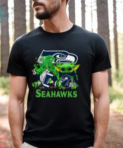 NFL Seattle Seahawks St Patrick’s Day T Shirt Special Gomes Baby Yoda St Patricks Day Shirt
