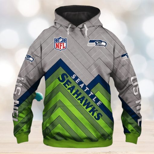 NFL Seattle Seahawks Zip Up Hoodie