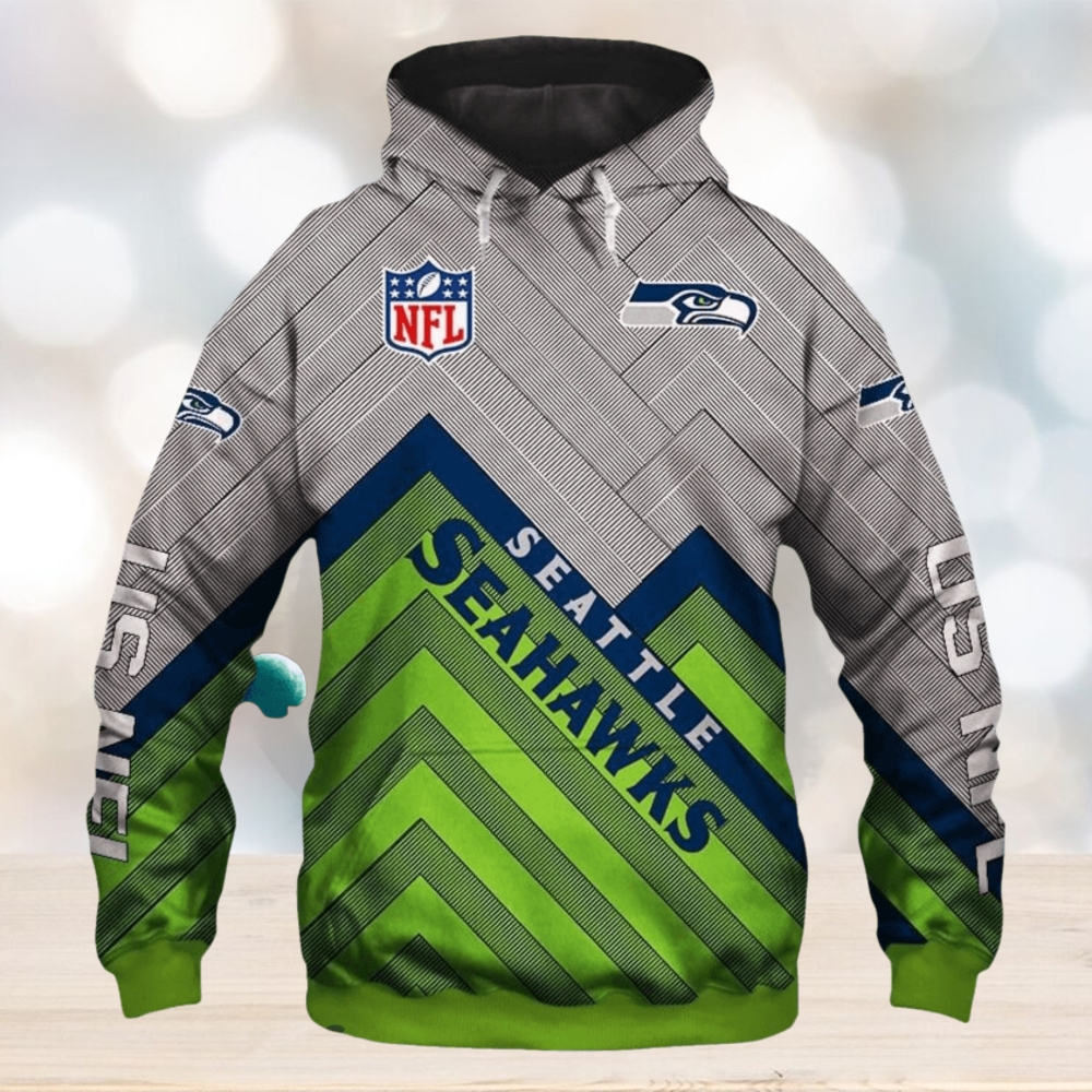 NFL Seattle Seahawks Zip Up Hoodie NFL Seattle Seahawks Zip Up Hoodie