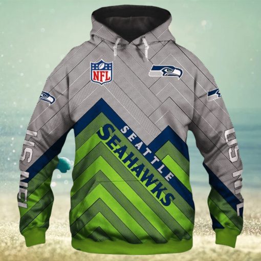 NFL Seattle Seahawks Zip Up Hoodie