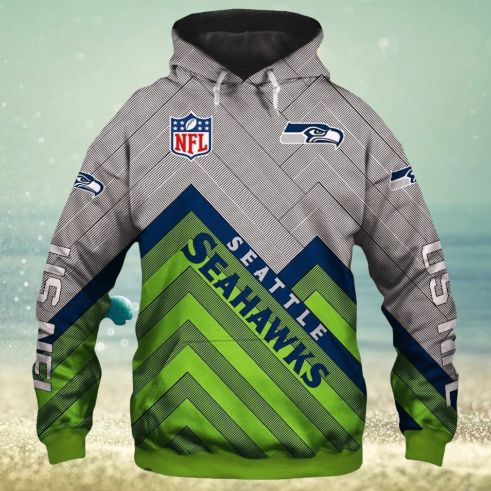 NFL Seattle Seahawks Zip Up Hoodie NFL Seattle Seahawks Zip Up Hoodie