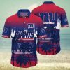 New York Giants Flower Hawaiian Shirt Best Gift For Summer Vacation