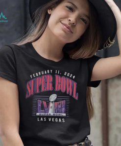 NFL Super Bowl LVIII Doubleheader Logo Shirt
