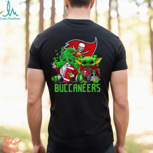 NFL Tampa Bay Buccaneers St Patrick’s Day T Shirt Special Gomes Baby Yoda St Patricks Day Shirt
