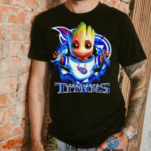 NFL Tennessee Titans Baby Groot shirt