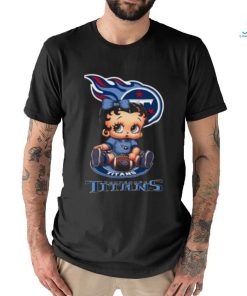 NFL Tennessee Titans T Shirt Betty Boop Football Tshirt