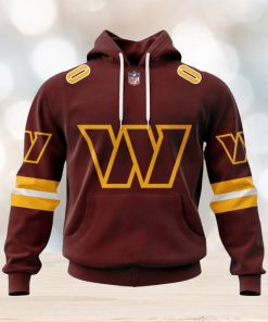 NFL Washington Commanders 2024 Personalized Name And Number Hoodie