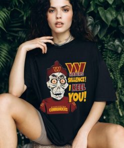 NFL Washington Commanders Jeff Dunham Haters Silence I Keel You Shirt