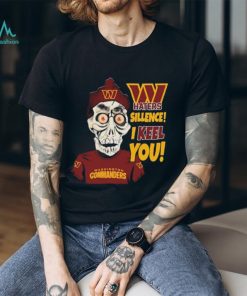 NFL Washington Commanders Jeff Dunham Haters Silence I Keel You Shirt