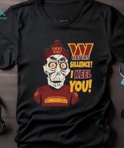 NFL Washington Commanders Jeff Dunham Haters Silence I Keel You Shirt