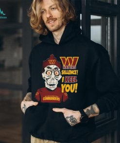 NFL Washington Commanders Jeff Dunham Haters Silence I Keel You Shirt