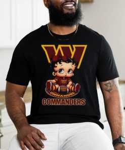 NFL Washington Commanders T Shirt Betty Boop Football Tshirt, hoodie, sweater, long sleeve and tank top NFL Washington Commanders T Shirt Betty Boop Football Tshirt