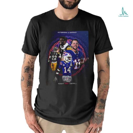NFL Wild Card 2023 Pittsburg Steelers Vs Buffalo Bills Matchup Classic T Shirt