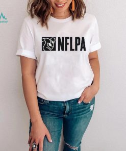 NFLPA Horizontal Logo Black Shirt