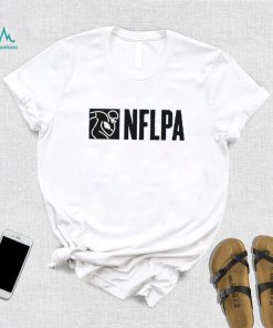 NFLPA Horizontal Logo Black Shirt