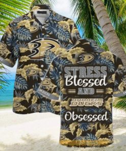 NHL Anaheim Ducks Hawaiian Shirt Beach Vacation Gift