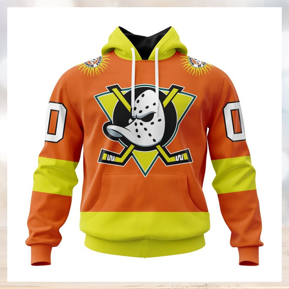 NHL Anaheim Ducks Special City Connect Design Hoodie NHL Anaheim Ducks Special City Connect Design Hoodie
