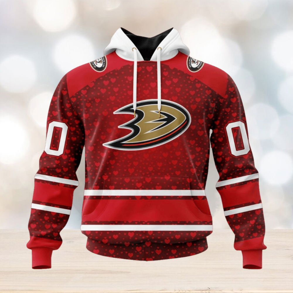 NHL Anaheim Ducks Special Gift For Valentines Day Hoodie NHL Anaheim Ducks Special Gift For Valentines Day Hoodie