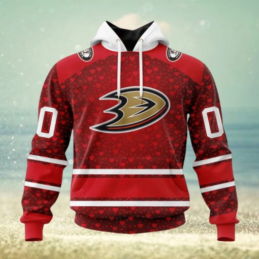 NHL Anaheim Ducks Special Gift For Valentines Day Hoodie
