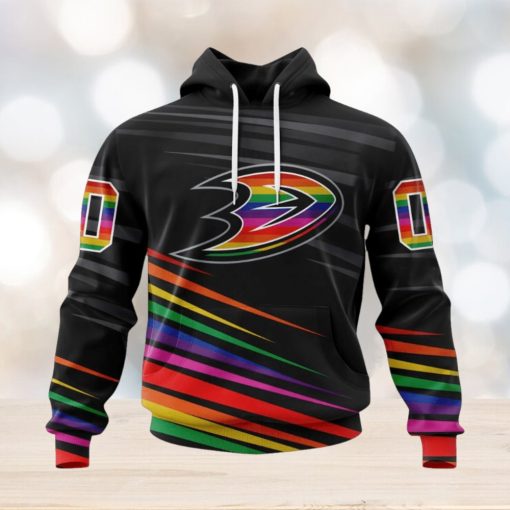 NHL Anaheim Ducks Special Pride Design Hockey Is For Everyone Hoodie