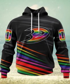 NHL Anaheim Ducks Special Pride Design Hockey Is For Everyone Hoodie