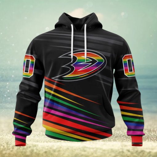 NHL Anaheim Ducks Special Pride Design Hockey Is For Everyone Hoodie