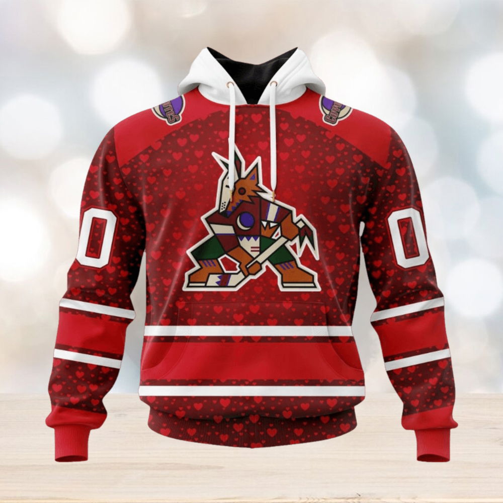 NHL Arizona Coyotes Special Gift For Valentines Day Hoodie NHL Arizona Coyotes Special Gift For Valentines Day Hoodie