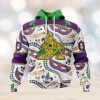 San Francisco 49ers White Skull Red Hoodies Print Full