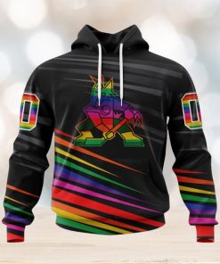NHL Arizona Coyotes Special Pride Design Hockey Is For Everyone Hoodie