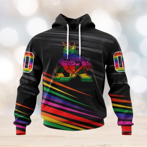 NHL Arizona Coyotes Special Pride Design Hockey Is For Everyone Hoodie