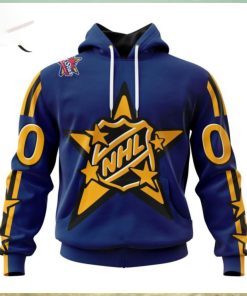 NHL Atlantic Division Personalized 2024 NHL All Star Game Royal Kits Hoodie