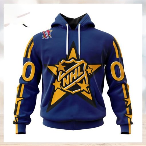 NHL Atlantic Division Personalized 2024 NHL All Star Game Royal Kits Hoodie