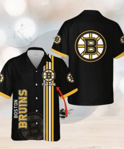 NHL Boston Bruins Custom Name 3D Hawaiian Shirt