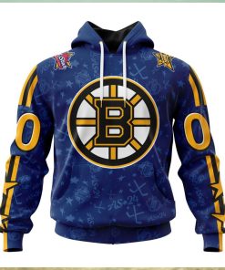 NHL Boston Bruins Special 2024 All Star Game Design Hoodie