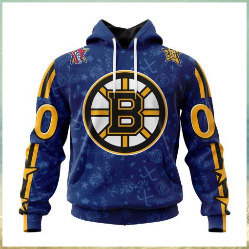 NHL Boston Bruins Special 2024 All Star Game Design Hoodie