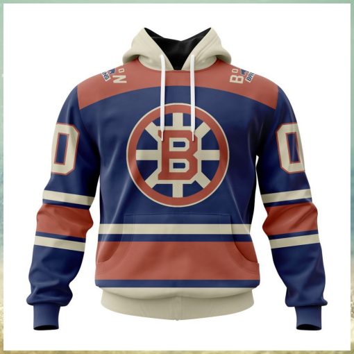 NHL Boston Bruins Special City Connect Design Hoodie