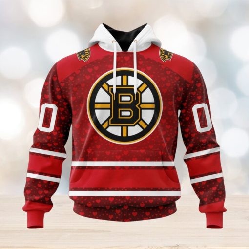 NHL Boston Bruins Special Gift For Valentines Day Hoodie