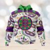NFL Philadelphia Eagles Yarn 3D Hoodie Zip Hoodie Cold All Over Printed For Fans Gift Christmas Holidays