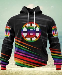NHL Boston Bruins Special Pride Design Hockey Is For Everyone Hoodie