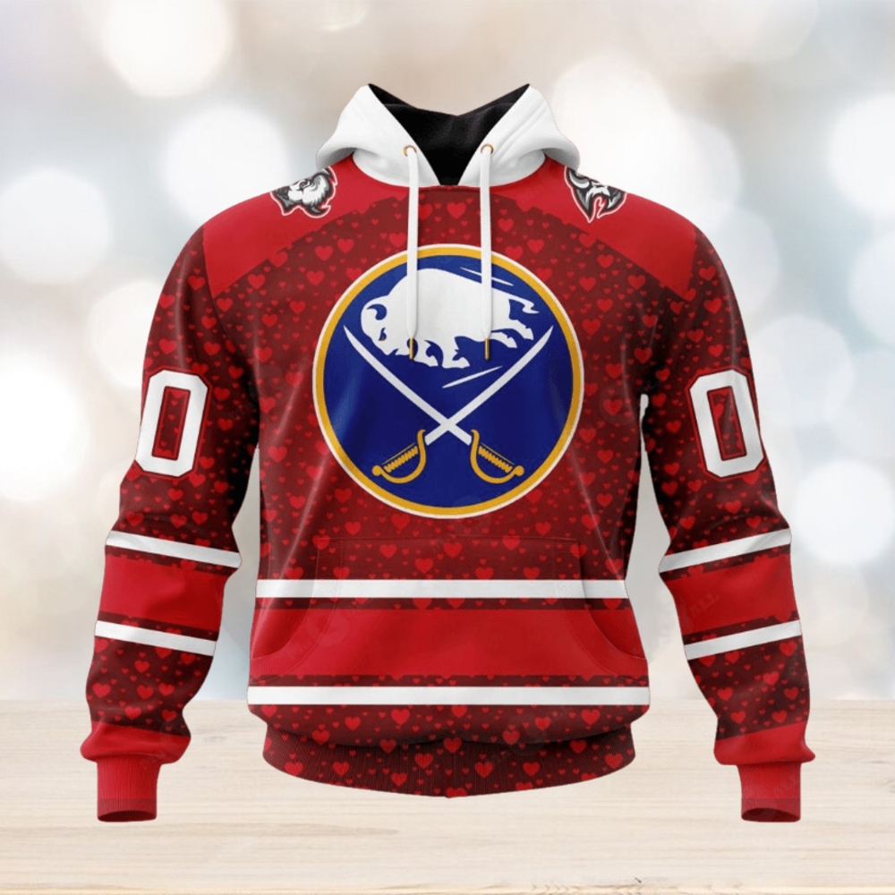 NHL Buffalo Sabres Special Gift For Valentines Day Hoodie 3D NHL Buffalo Sabres Special Gift For Valentines Day Hoodie 3D