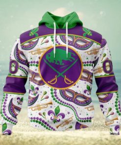NHL Buffalo Sabres Special Mardi Gras Design Hoodie